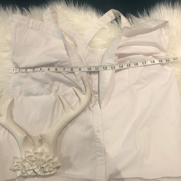 Michael Kors, Blouse, Loose Blouse, White, XL - Picture 16 of 16